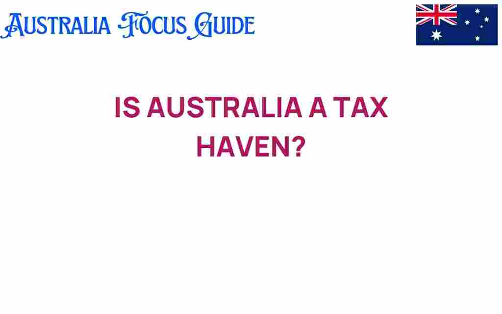 is-australia-a-tax-haven