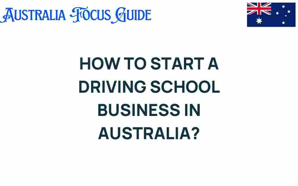 start-driving-school-business-australia