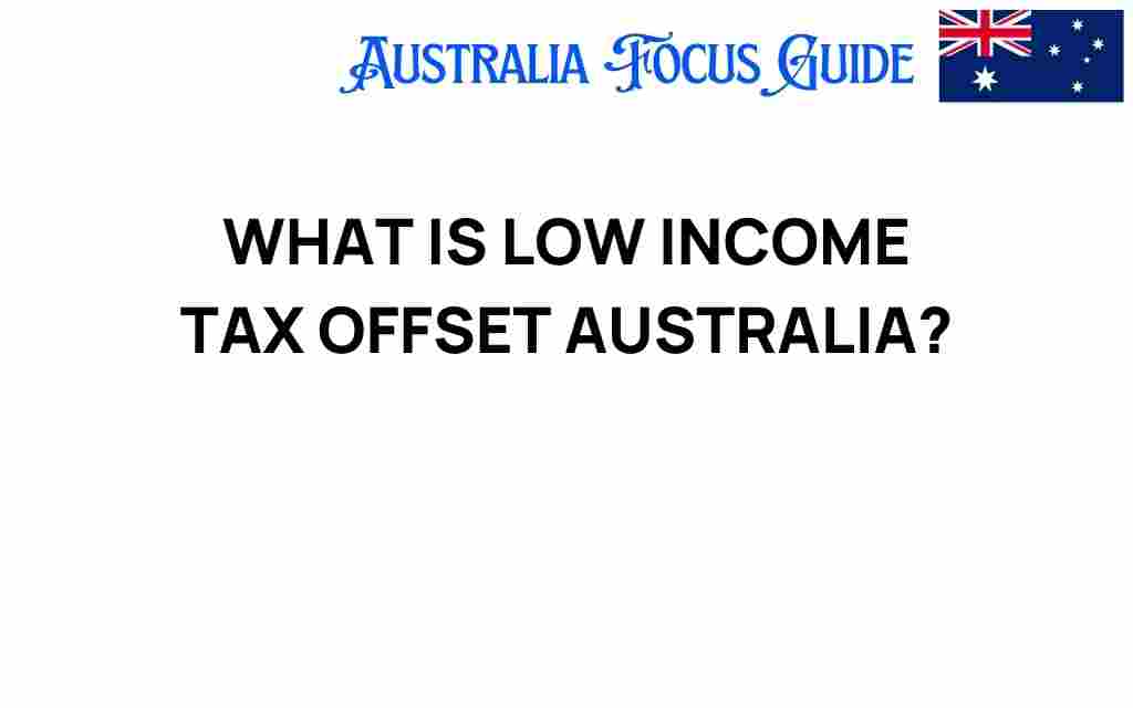low-income-tax-offset-australia